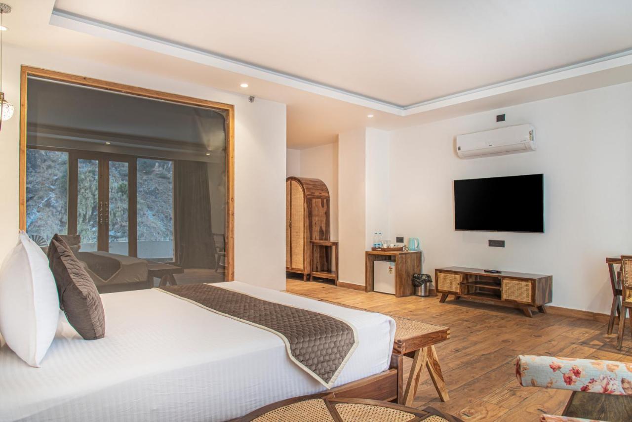 Echor Palm Bliss Riverside Resort & Spa Kasol Luaran gambar