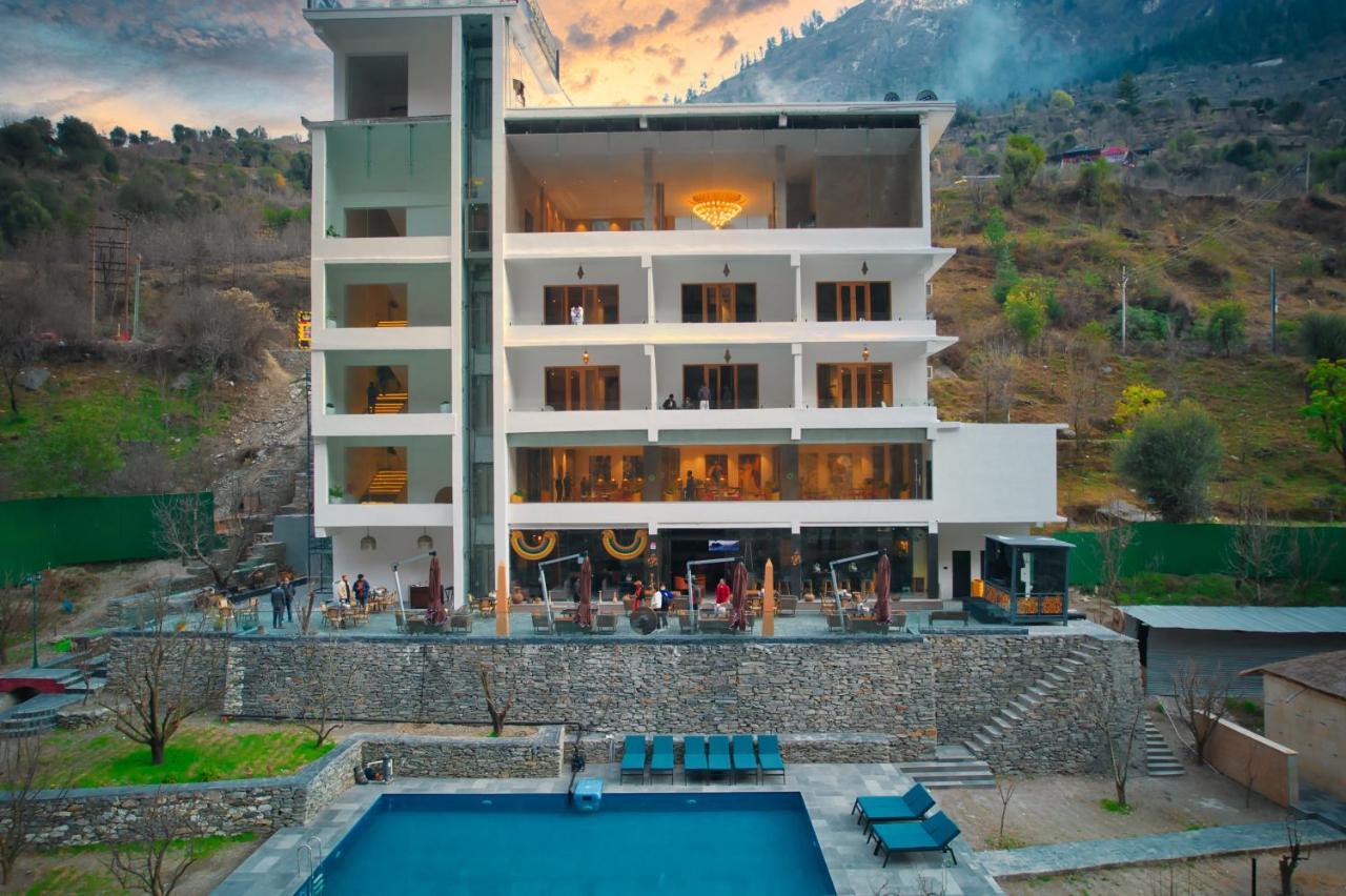 Echor Palm Bliss Riverside Resort & Spa Kasol Luaran gambar