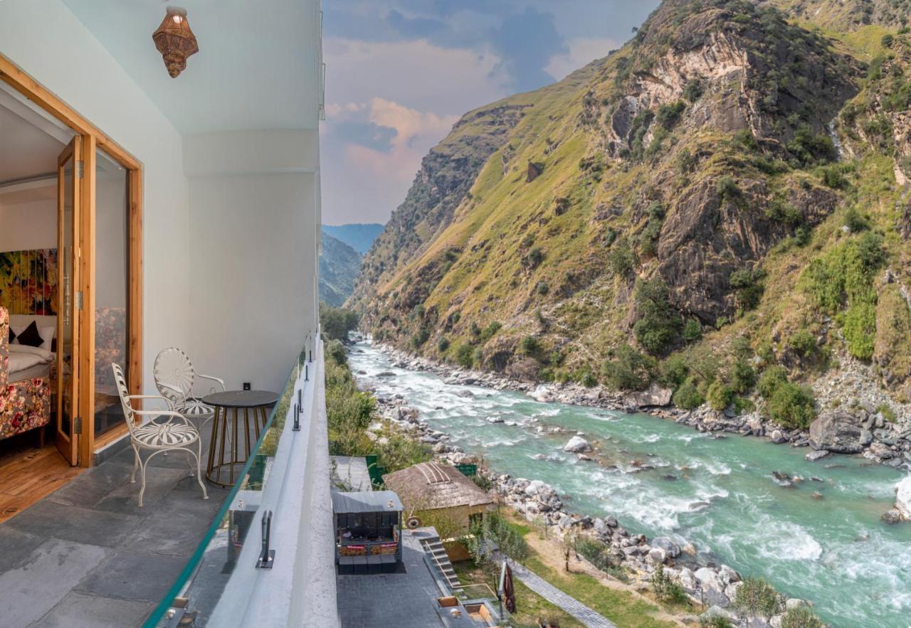 Echor Palm Bliss Riverside Resort & Spa Kasol Luaran gambar